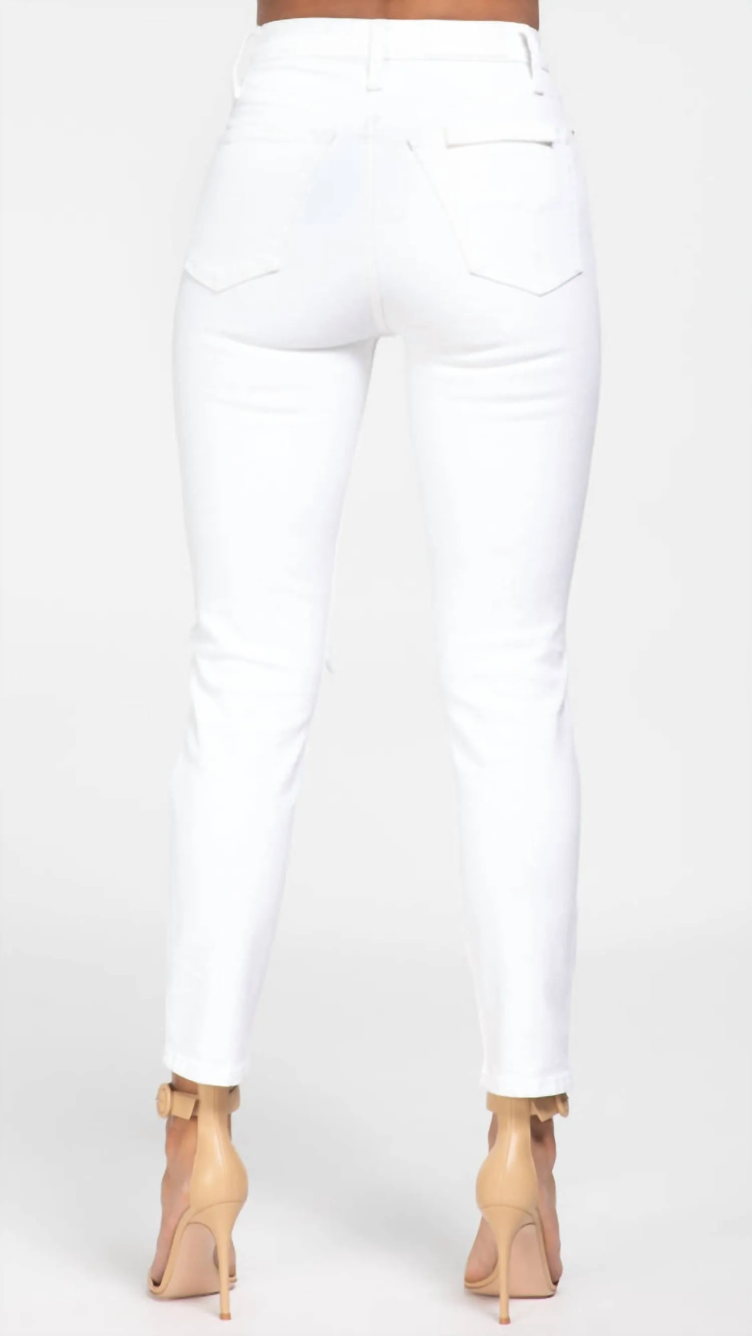90s High Rise Ankle Crop