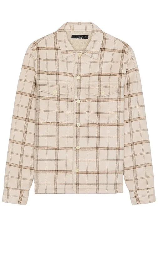 ALLSAINTS Vedder Jacket in Cream