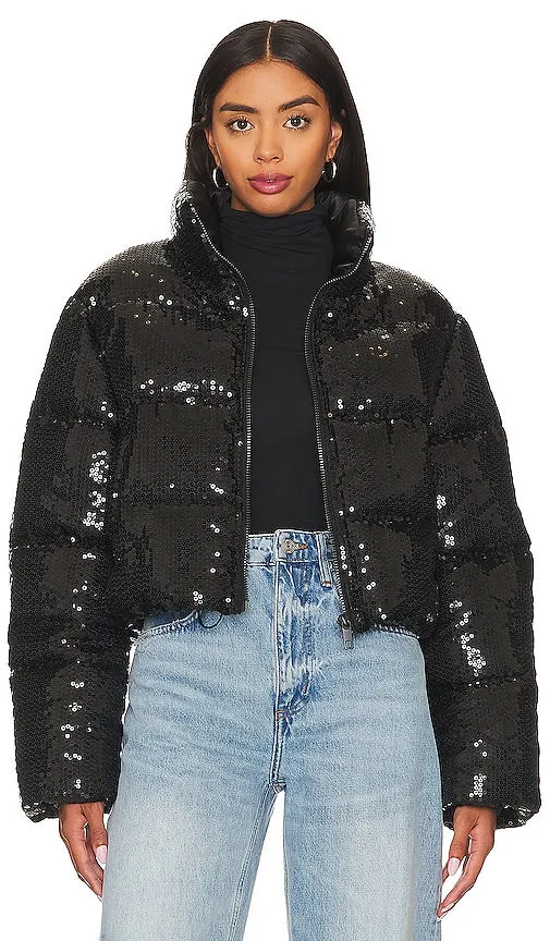 Apparis Kat Sequin in Black