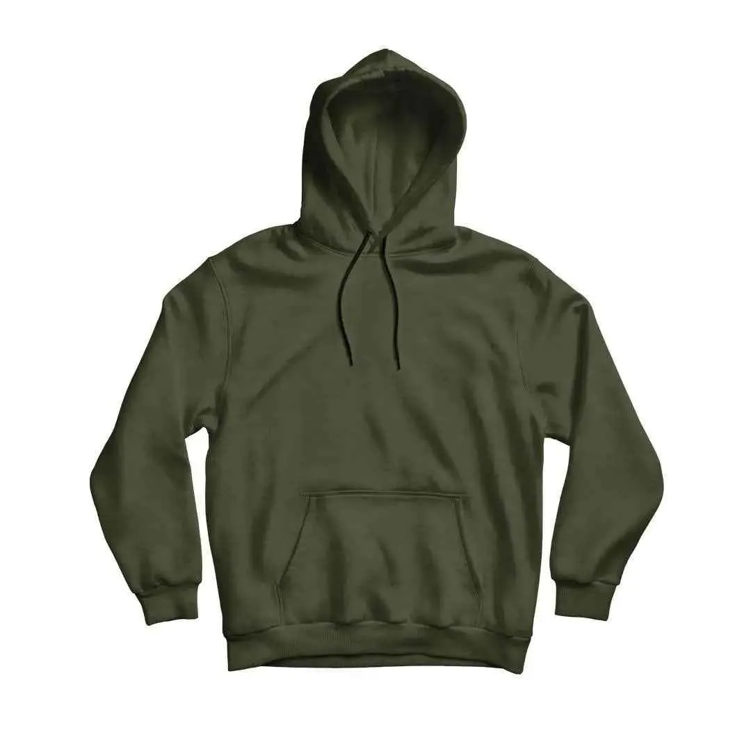 Basic Olive green Hoodie