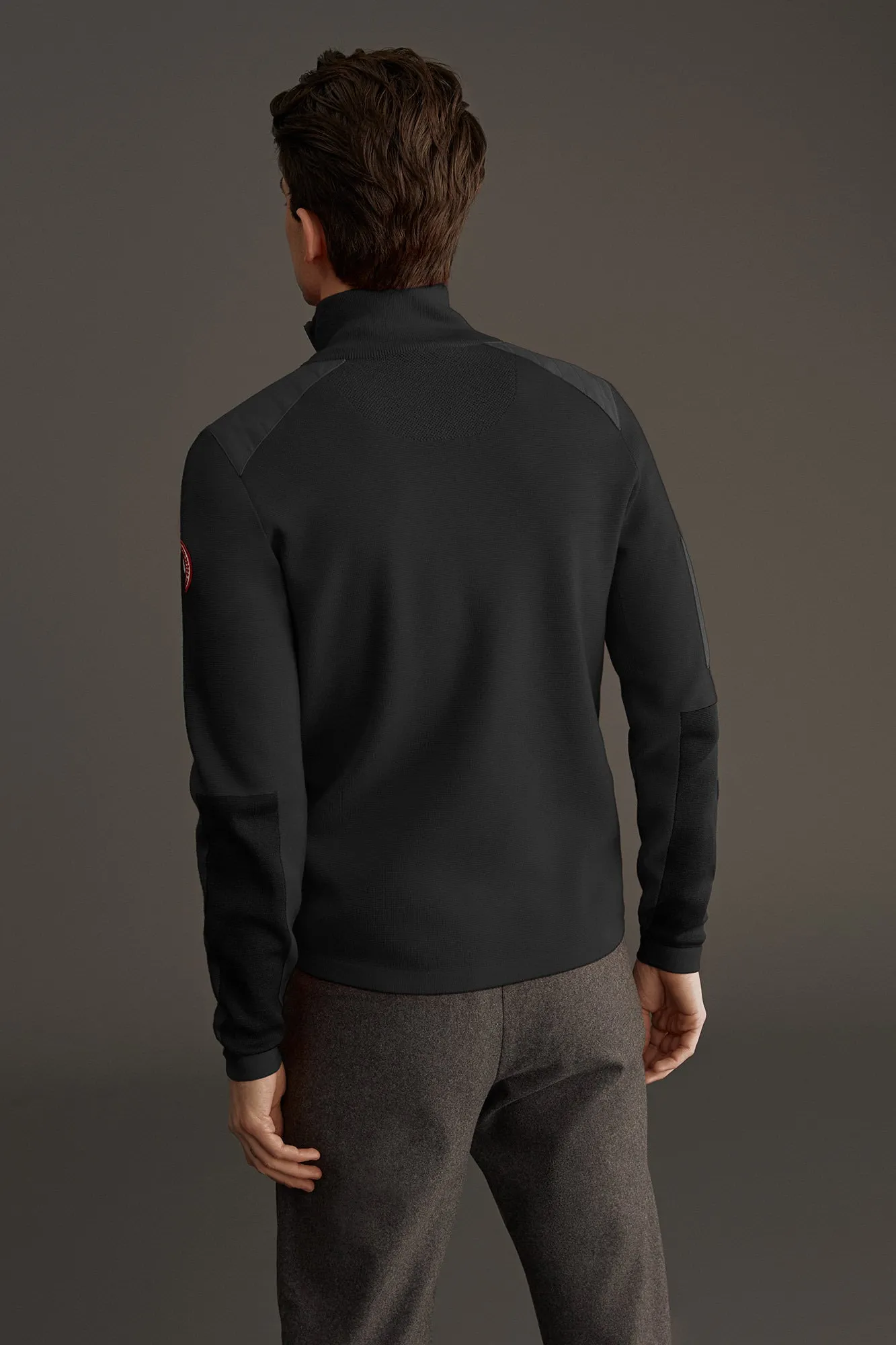 Canada Goose Men's Stormont 1/4 Zip Sweater - Black
