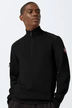 Canada Goose Men's Stormont 1/4 Zip Sweater - Black