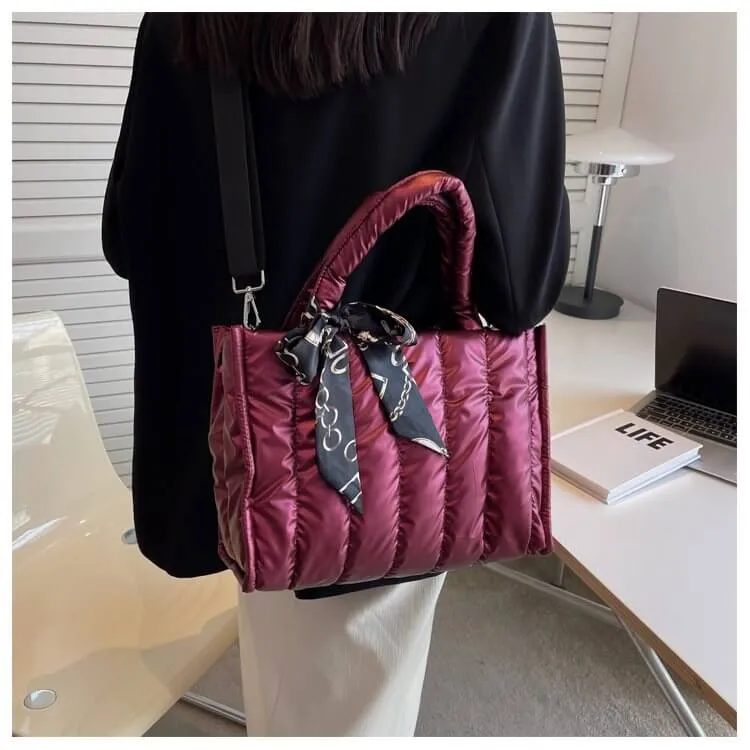 Custom Large Puffer Bag Quilted Bag-Showtown