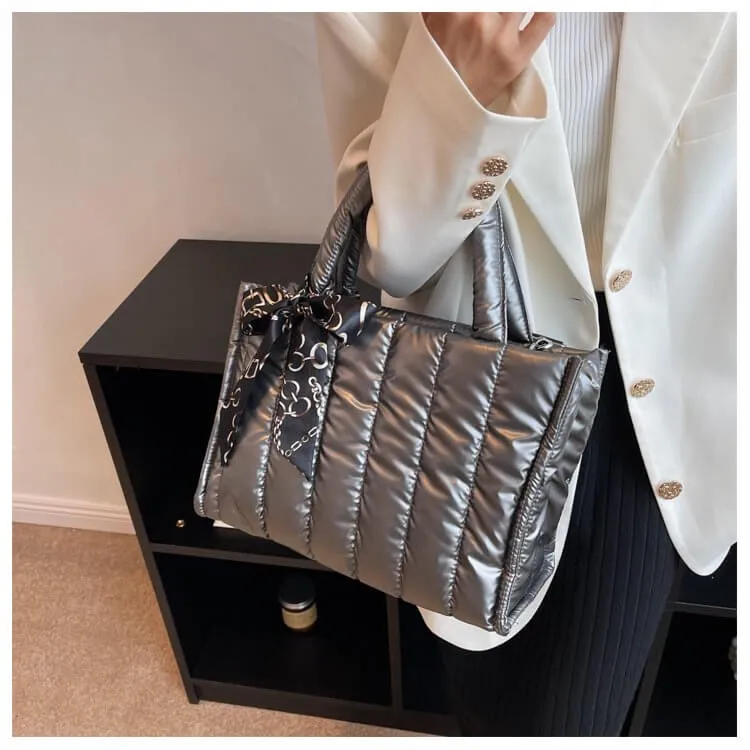Custom Large Puffer Bag Quilted Bag-Showtown