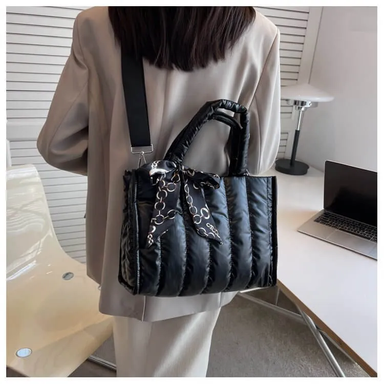 Custom Large Puffer Bag Quilted Bag-Showtown