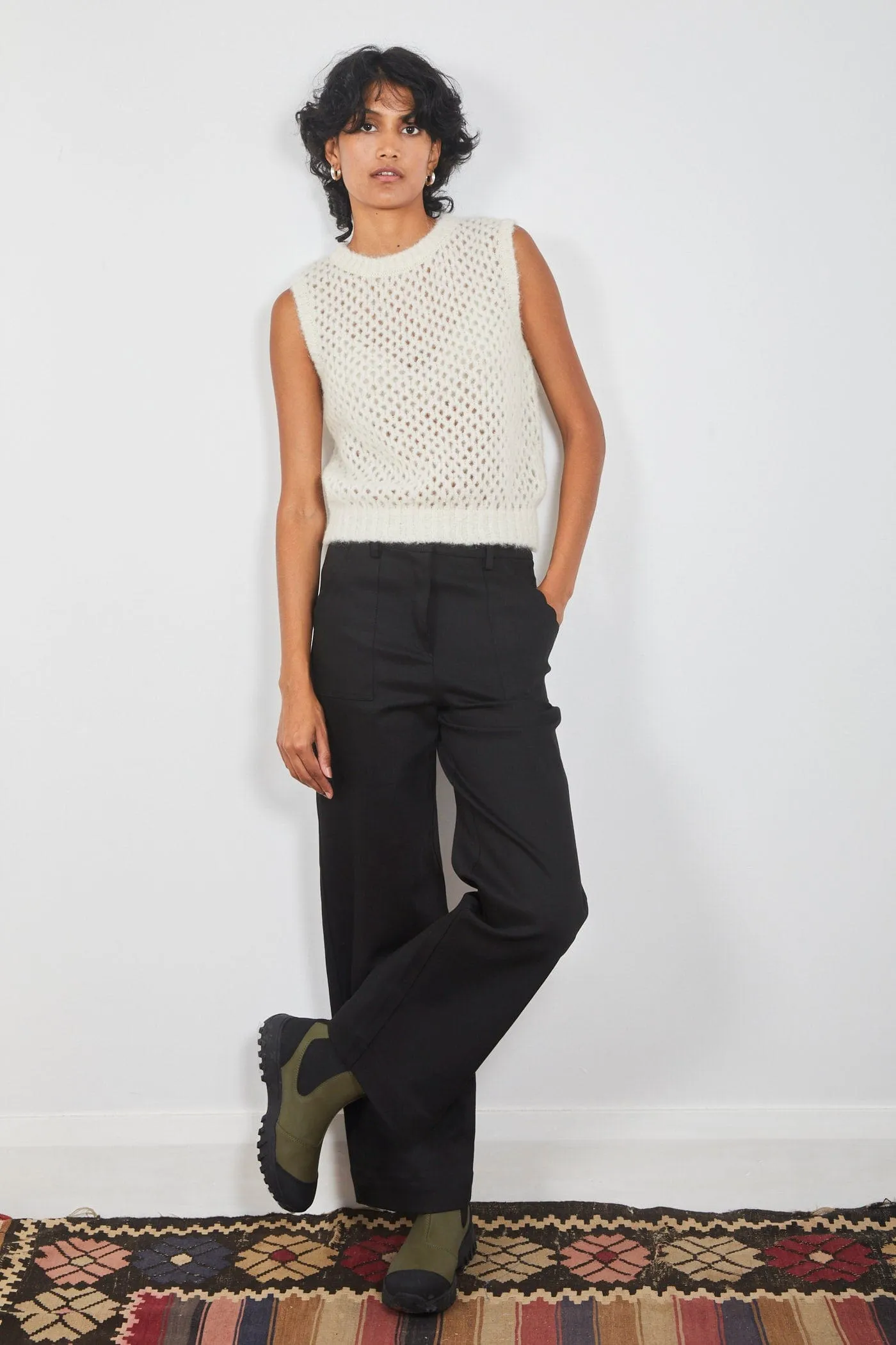 Dalston Sandy Pant Black Denim