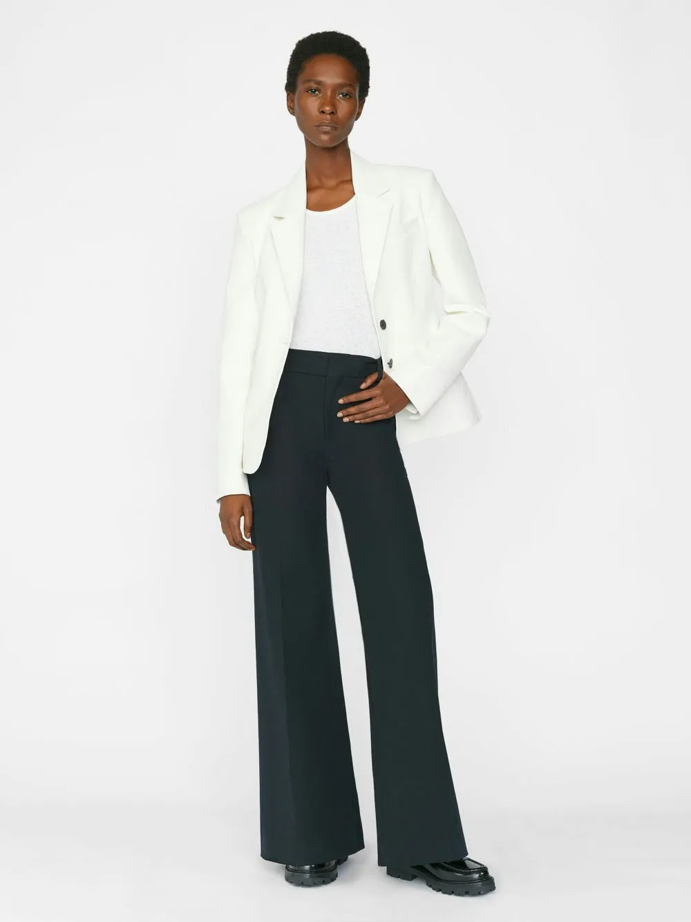 Frame Le Palazzo Trouser - Noir
