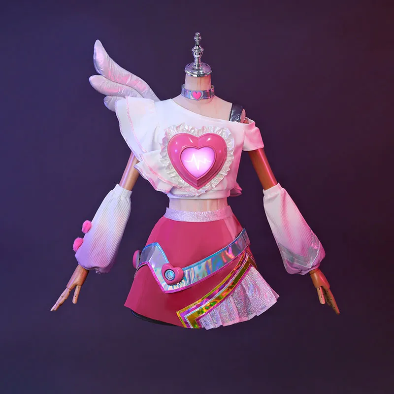 League Of Legends LOL Lovestruck Lux Cosplay Costume Halloween Costume