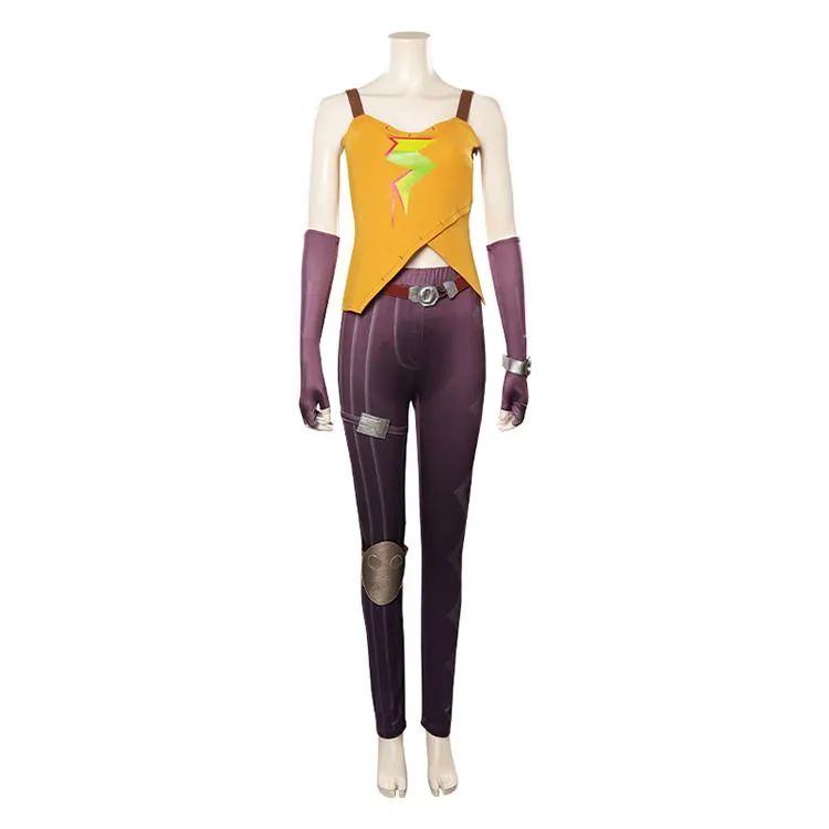 LOL The Spark of Zaun Zeri Cosplay Costume