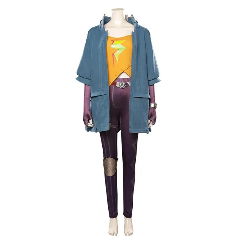 LOL The Spark of Zaun Zeri Cosplay Costume