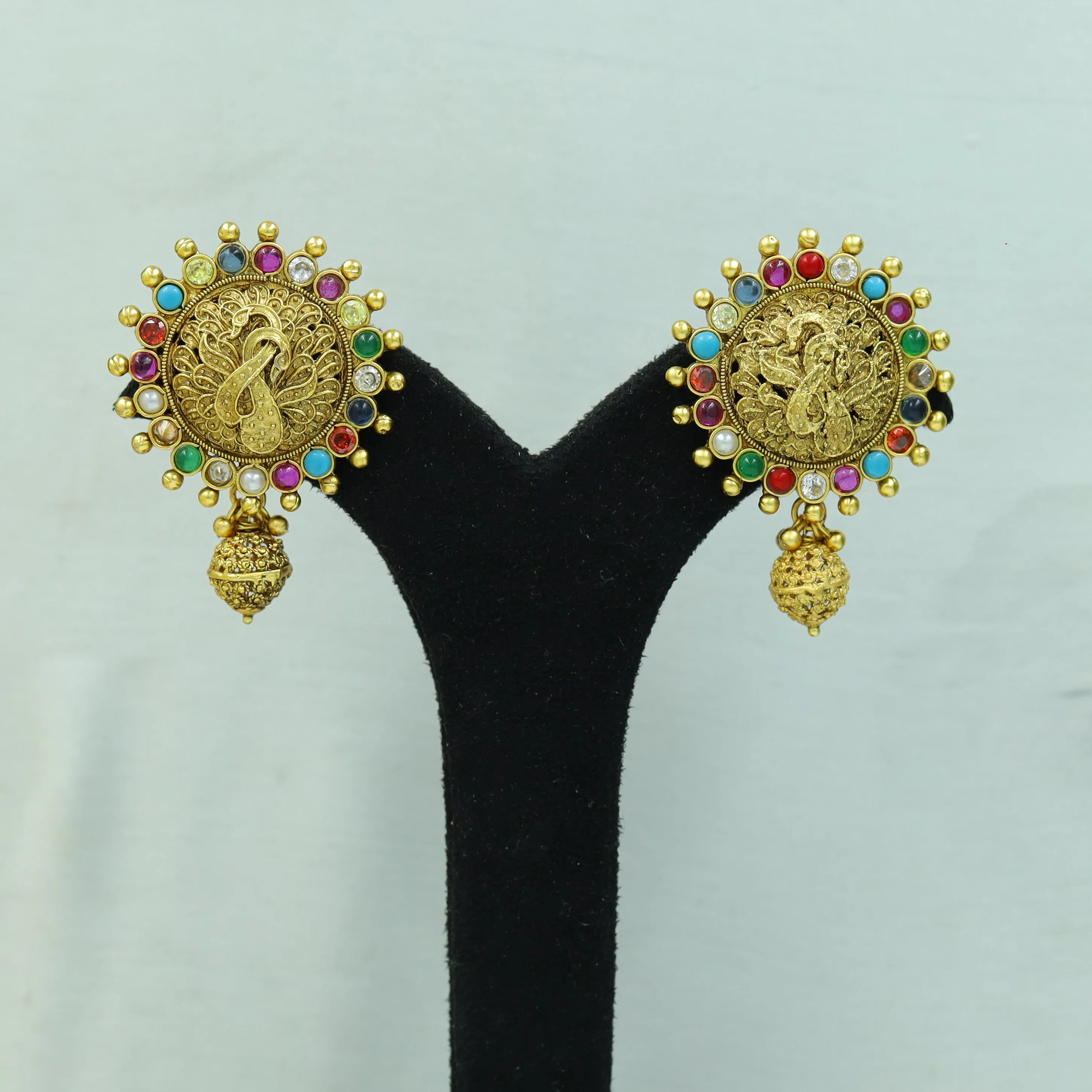 Multi Gold Look Earring 19100-6282