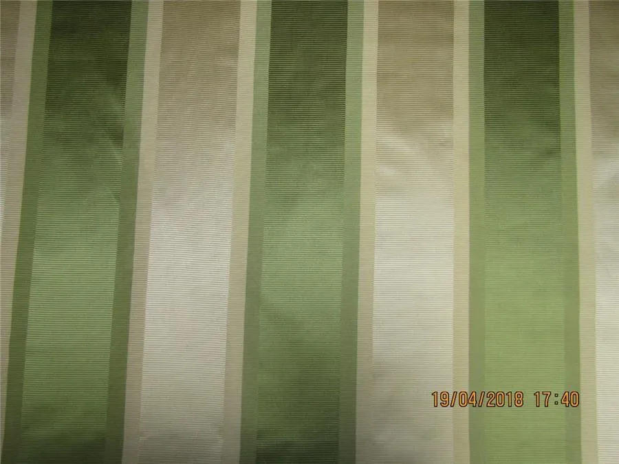 SILK TAFFETA FABRIC green x champion color jacquard TAFS148[2] 54&quot; wide