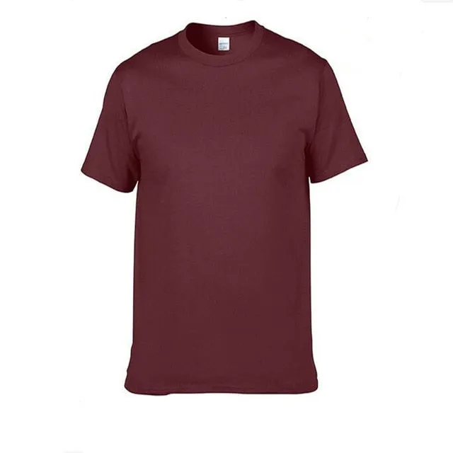 Solid Color T-Shirts For men