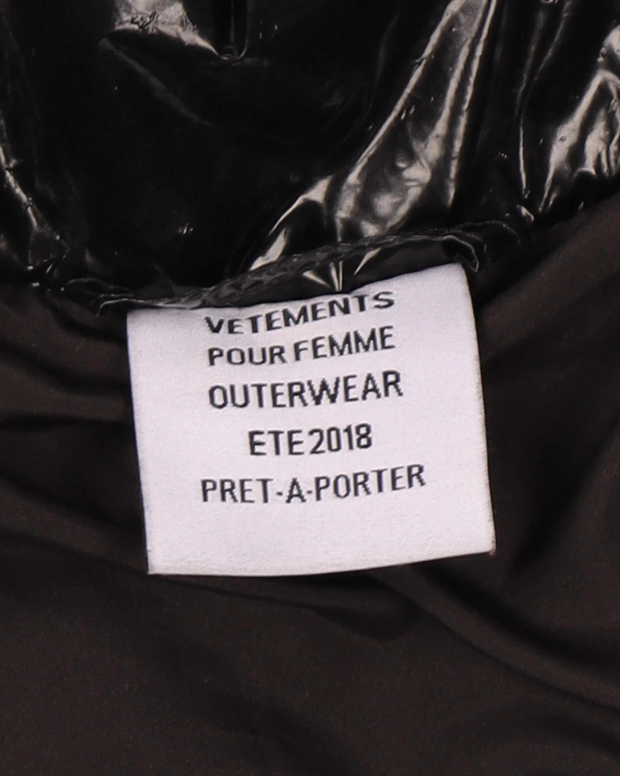 SS18 In-Progress Oversized Puffer Jacket