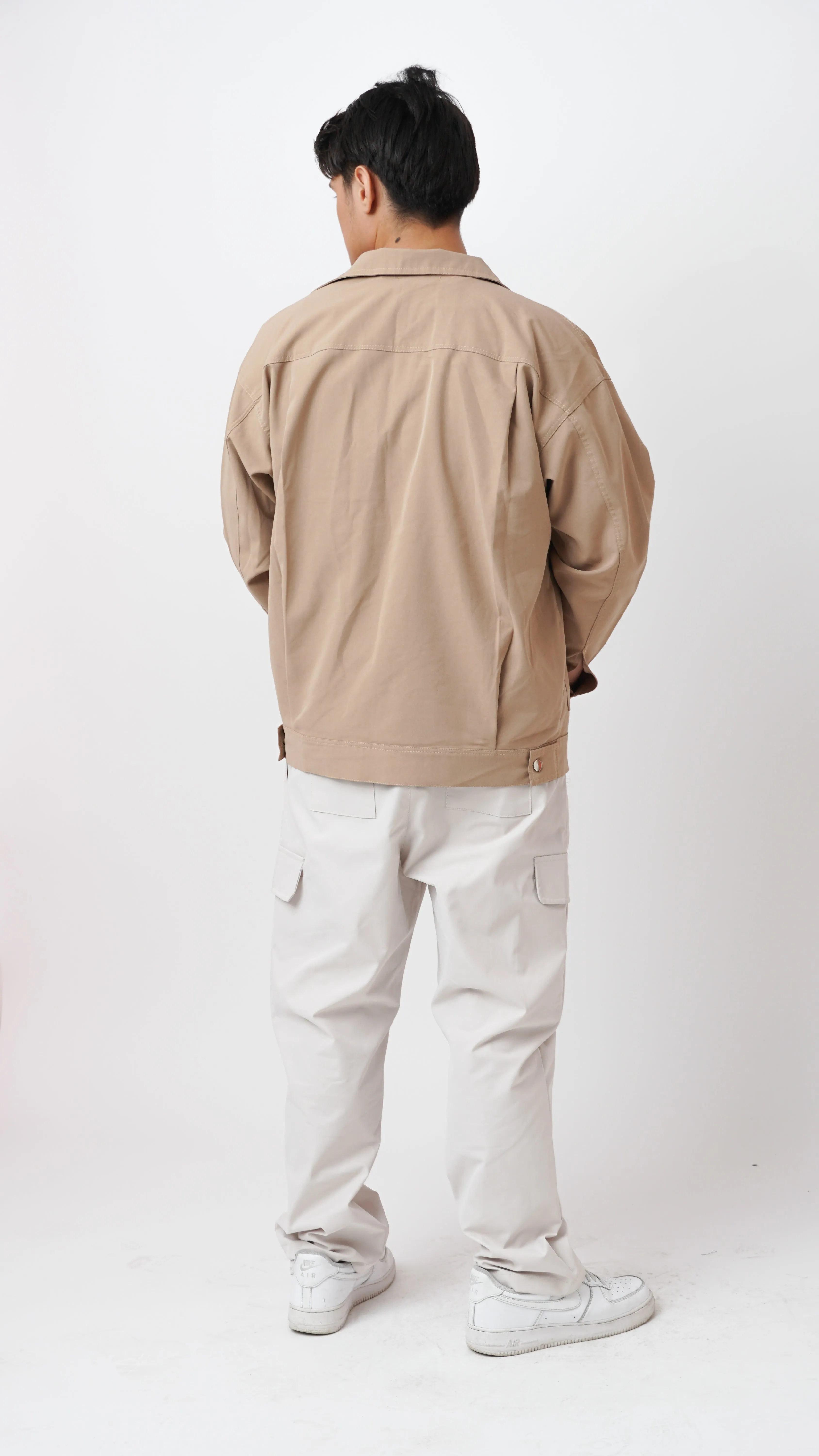 Staff High Rise Cargo Space Off White