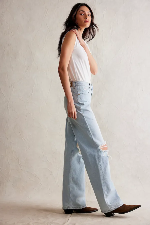 TINSLEY BAGGY HIGH RISE - FREE PEOPLE