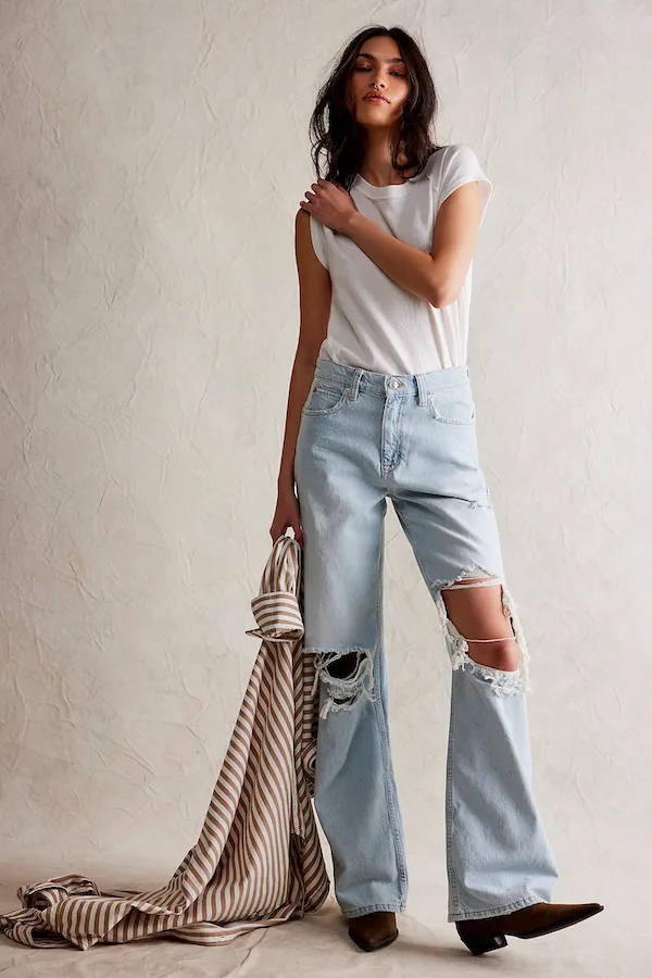 TINSLEY BAGGY HIGH RISE - FREE PEOPLE