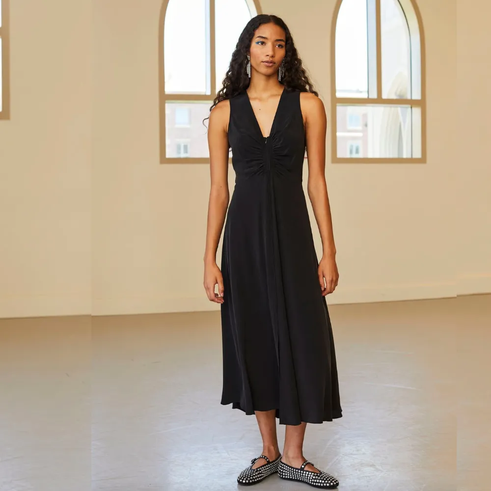 Xirena Satine Dress - Black